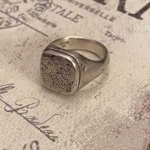 John Varvatos sterling silver ring